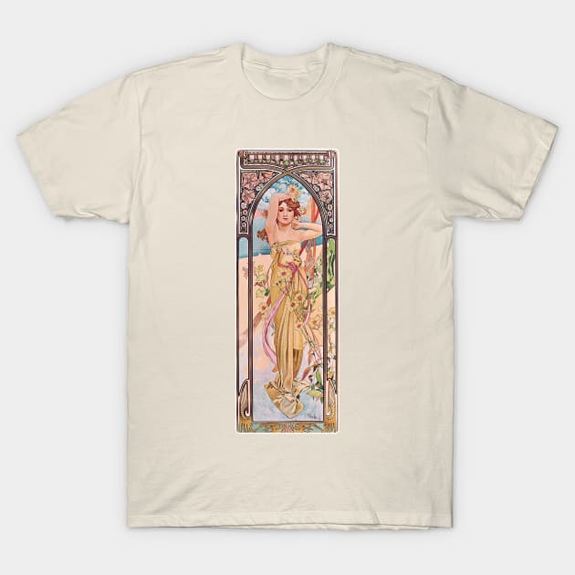 Times of the day - Daybreak, 1899 T-Shirt by WAITE-SMITH VINTAGE ART